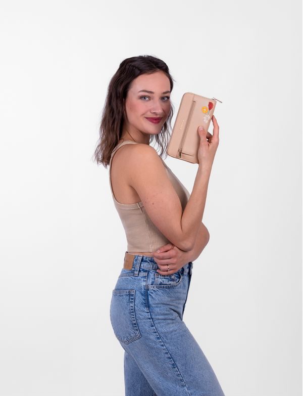 Nightie Nicci Flowers Beige