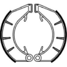 Bremsbacken FERODO 225129220