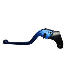 Clutch Lever ACCOSSATO fixed CNC-worked aluminium, blue