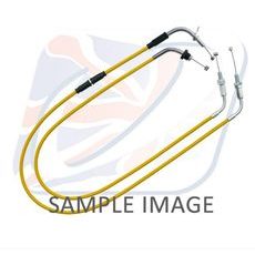 Throttle cables (pair) Venhill K02-4-108-YE featherlight gelb