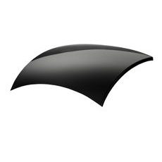 Cover SHAD D1B45E21 für SH45 schwarz glänzend