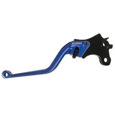 Clutch Lever ACCOSSATO ESC075 fixed CNC machined aluminium, blue