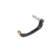 Lever guard ACCOSSATO with gold eyelet and insert left, carbon