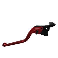 Clutch Lever ACCOSSATO fixed CNC-worked aluminium, red