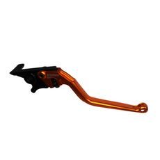 Bremshebel ACCOSSATO fixed CNC-worked aluminium, orange