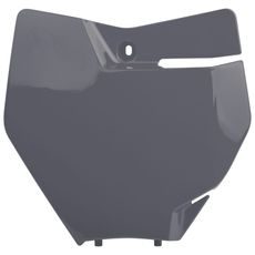 Number plate POLISPORT Replica Parts 8664900007 Nardo Grey