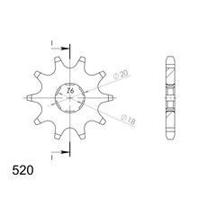 Ritzel SUPERSPROX CST-248:10