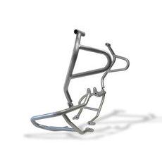 Motor Schutzrahmen RDMOTO CF46S silber upper + lower