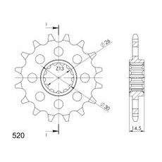 Ritzel SUPERSPROX CST-332:14