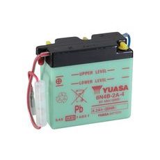 Conventional 6V battery NO ACID YUASA 6N4B-2A-4
