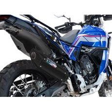 Slip-on exhaust GPR FURORE-X TITANIO NERO E5.Y.232.1.7.FUXTITBL Titanium Matte Black including removable db killer and link pipe