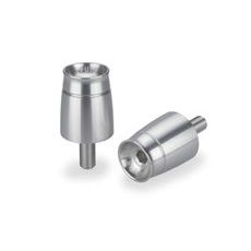 Bar ends PUIG SPORT 21968P silber