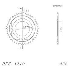 Ketten Rad SUPERSPROX RFE-1219:42-BLK schwarz 42T, 428