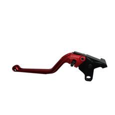 Clutch Lever ACCOSSATO fixed CNC-worked aluminium, red