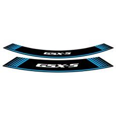 Rim strip PUIG GSXS 9442A blau set of 8 rim strips