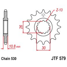 Ritzel JT JTF 579-17 17T, 530