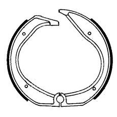 Bremsbacken FERODO 225129001