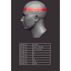 Full face helmet CASSIDA AERO DROME black pearl/ red/ orange /white 2XL