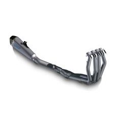 Auspuff komplett 4x2x1 MIVV DELTA RACE R.SU.0002.SDRT Ganz aus Titan / Carbondeckel