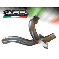 Decat pipe GPR D.130.DEC Brushed Stainless steel