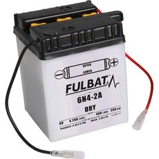 Konventionelle Motorradbatterie (mit Säurepackung) FULBAT 6N4-2A Acid pack included