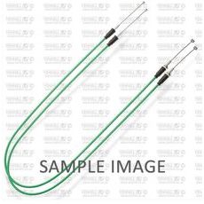 Throttle cables (pair) Venhill H02-4-045-GR featherlight grün