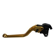 Clutch Lever ACCOSSATO fixed CNC-worked aluminium, gold