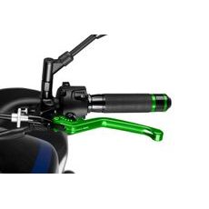 Kupplungshebel ohne Adapter PUIG 3.0 220VN lang grün/schwarz