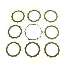 Friction plates kit with clutch cover gasket ATHENA P40230071