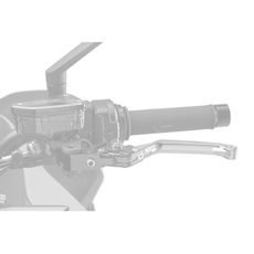 Kupplungshebel ohne Adapter PUIG 4.0 4210PY foldable silver/titan