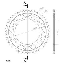 Ketten Rad SUPERSPROX RFE-6:47-BLK schwarz 47T, 525