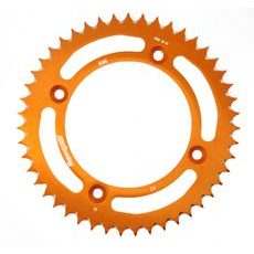 Aluminium-Ketten Rad SUPERSPROX RAL-898:47-ORG orange 47T, 428