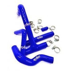 Silicone radiator hoses EXED EP-SH-B-20/23-B blau