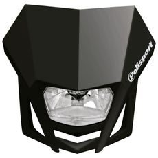 Maske mit Leuchte POLISPORT LMX 8657600002 schwarz