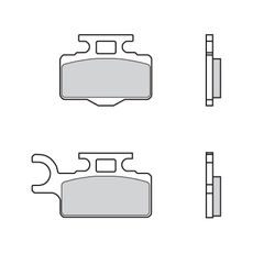 Bremsbeläge BREMBO 07KA27SD