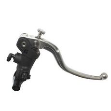 Radial brake master cylinder ACCOSSATO 19 x 20 with fixed lever,silver