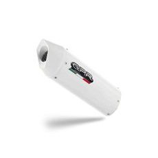 Slip-on exhaust GPR ALBUS EVO4 E4.T.92.ALBE4 White glossy including removable db killer and link pipe