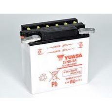 Conventional 12V battery NO ACID YUASA 12N9-3A