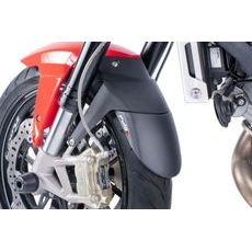 Front fender extension PUIG 5798N schwarz