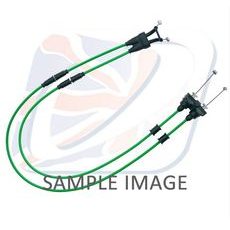 Throttle cables (pair) Venhill Y01-4-065-GR featherlight grün