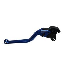 Clutch Lever ACCOSSATO fixed CNC-worked aluminium, blue