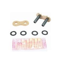 Ketten-Nietschloss D.I.D Chain 525VX3 ZJ golden/schwarz