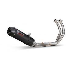 Auspuff komplett 2x1 MIVV OVAL Y.058.L3C Carbon / Carbon cap