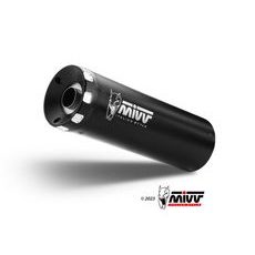 2 Auspuffendstücke MIVV HR-1 HD.004.LH1BA schwarz