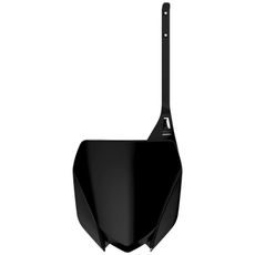 Number plate POLISPORT 8666000009 schwarz