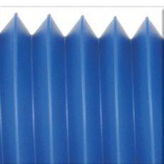 Pair of gaiters ARIETE 07995-A blau diam.38/58 L=410