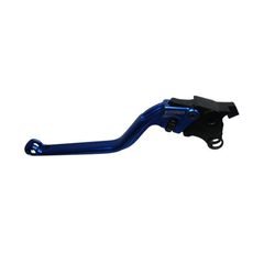 Clutch Lever ACCOSSATO fixed CNC-worked aluminium, blue
