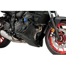 Engine spoiler PUIG 20624J schwarz matt