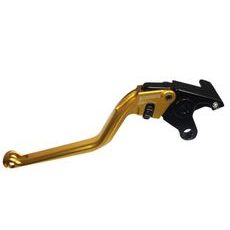Clutch Lever ACCOSSATO fixed CNC-worked aluminium, gold