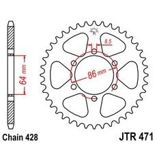 Ketten Rad JT JTR 471-45 45T, 428